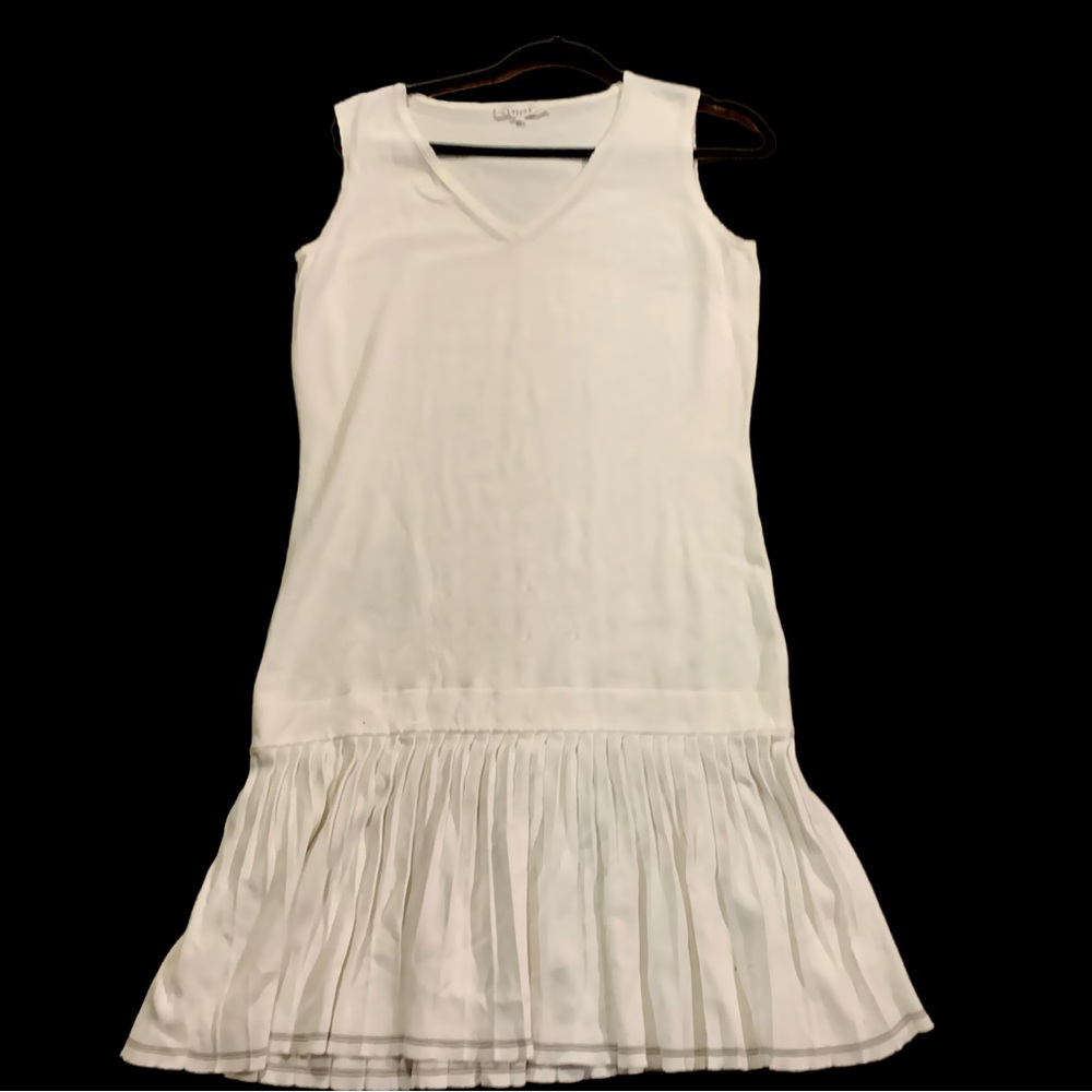 L’Étoile Paris White Tennis Dress | French Designer | Minimalist |